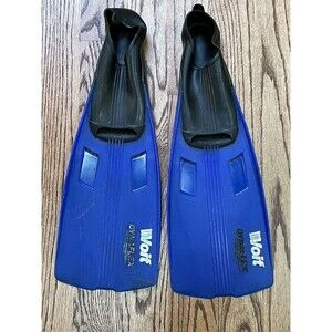 Vintage Voit Dynaflex Snorkel Swim Scuba Dive Fins  size 8-9 (42-43)